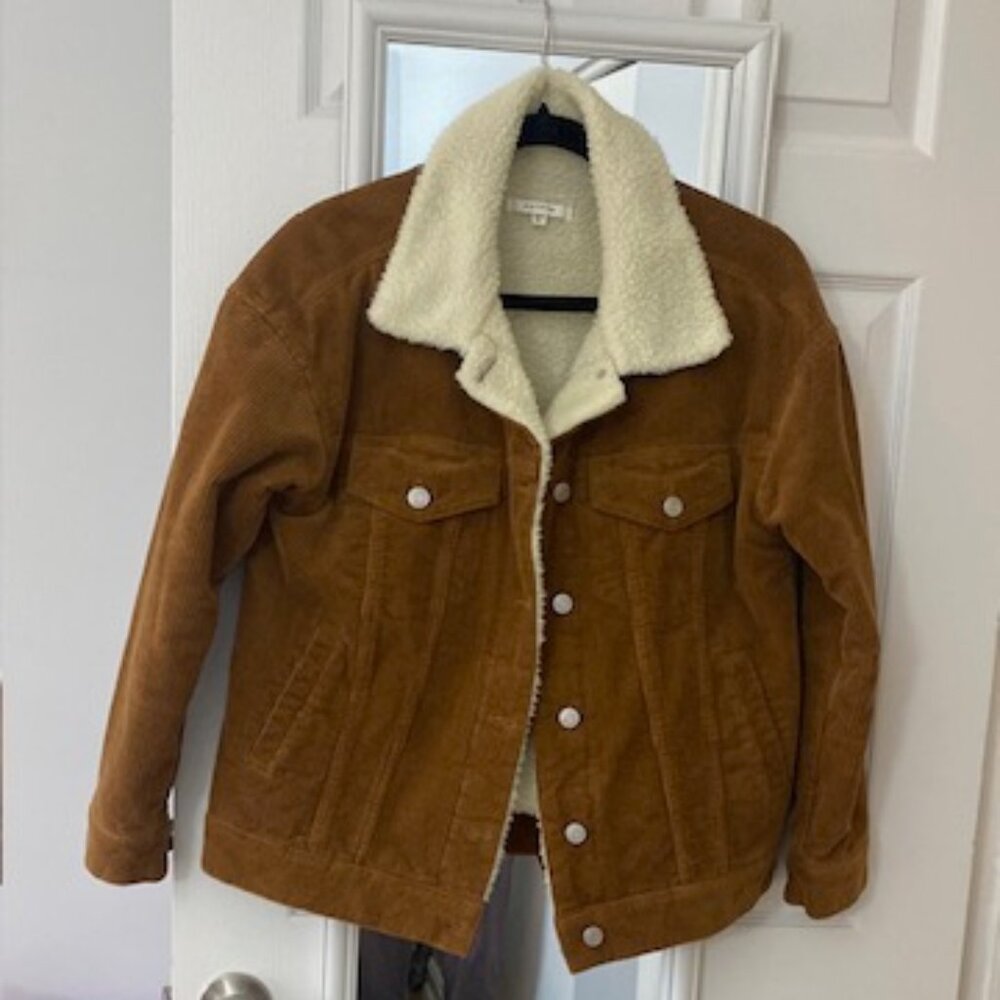 Men's Brown Corduroy PacSun Jacket